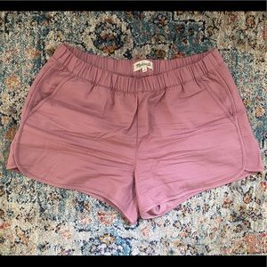 Madewell Dolphin Hem Shorts